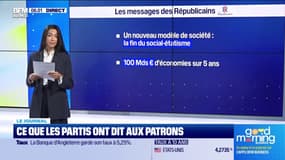Ce que les partis ont dit aux patrons