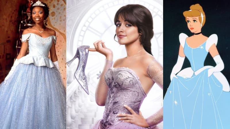 Différentes Cendrillon à l'écran