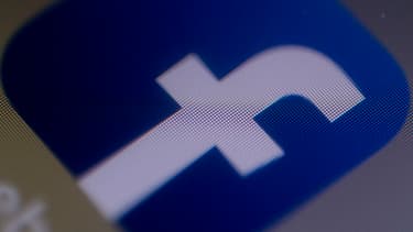 L'icône de l'application Facebook.