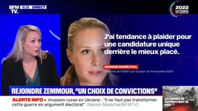 Marion Maréchal refuse une "obligation de fidélité quasi-génétique au mouvement" par son appartenance à la famille Le Pen