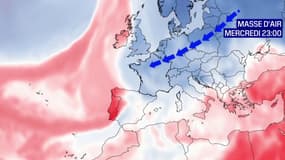 Les températures vont chuter cette semaine en raison de la prédominance d'un flux de secteur Ouest venu de Russie, nommé le "Moscou-Paris".