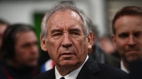 François Bayrou à Aystre (Charente-Maritime) le 14 mars 2025