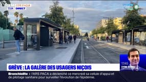 Grève du 10 novembre: la galère des usagers niçois