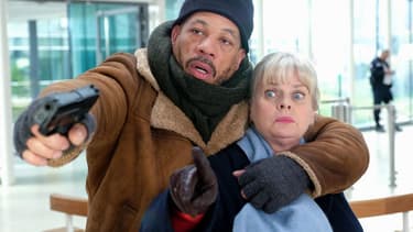JoeyStarr et Isabelle Nanty dans "Munch"