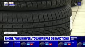 Rhône: les pneus d'hiver obligatoires, mais leurs absences toujours pas sanctionnés
