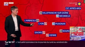 Météo Rhône: un samedi ensoleillé, jusqu'à 27°C à Lyon