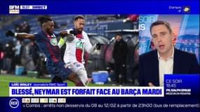 PSG: absent quatre semaines, Neymar forfait pour Barça-PSG
