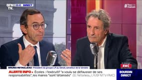 Bruno Retailleau : "Les scientifiques qui disent que le masque ne sert à rien sont des Diafoirus"
