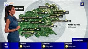 Météo Alpes du Sud: un jeudi ensoleillé, jusqu'à 23°C à Gap et 24°C à Manosque