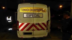La drogue était transportée dans une camionnette.