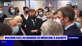 Hauts-de-France: en visite dans le Nord, Emmanuel Macron veut réduire les déserts médicaux dans la région
