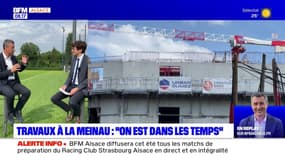 "On est dans les temps" : le point sur les travaux du stade de la Meinau