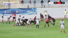 Nationale Rugby: Nice mène face à Suresnes à la mi-temps