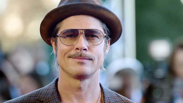 Brad Pitt était à Paris samedi à l'occasion de la sortie de "Fury".