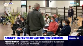 Sanary-sur-Mer: un centre de vaccination éphémère