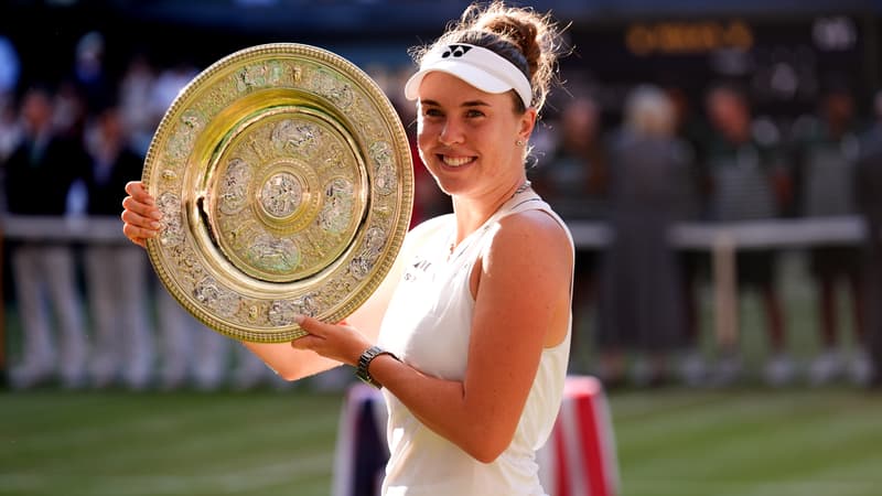 Wimbledon: Noskova remporte son premier titre du Grand Chelem au terme d'une finale renversante contre Muchova