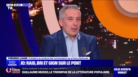 Jeux Olympiques: "Il y a un défi sécuritaire, mais il faut que ça garde un caractère populaire et festif", pour Frédéric Lauze (syndicat des commissaires de la Police nationale)