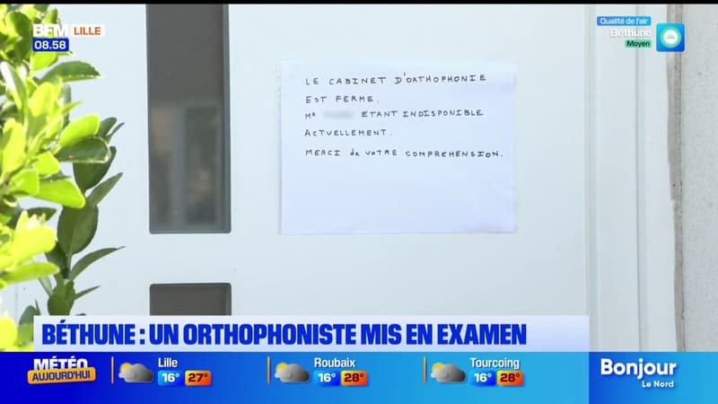 Béthune : un orthophoniste a été mis en examen pour agressions sexuelles sur mineur