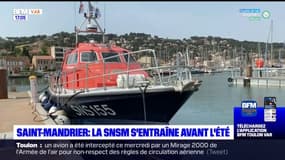 Saint-Mandrier-sur-Mer: la SNSM s'entraîne avant l'été