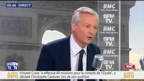 "La courbe du chômage baisse sur le temps long", assure Bruno Le Maire