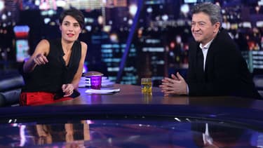 Jean-Luc Mélenchon, invité de l'émission "Action ou vérité" d'Alessandra Sublet