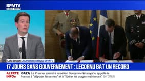 17 jours sans gouvernement: Sébastien Lecornu bat un record sous la Ve République