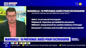 Marseille: 15 prévenus jugés pour escroquerie