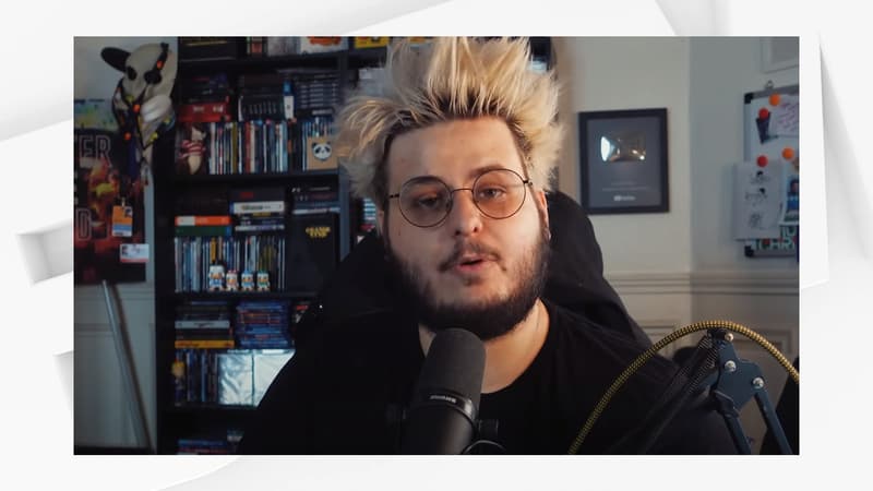 Victor Bonnefoy, alias InThePanda, dans une vidéo publiée sur sa chaîne Youtube le 16 août 2022.