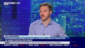 Guillaume Dubois (Les Nouveaux Fermiers): "On est les premiers à construire une usine de viande végétale en France". L'entreprise ambitionne de devenir le leader de la viande végétale en Europe