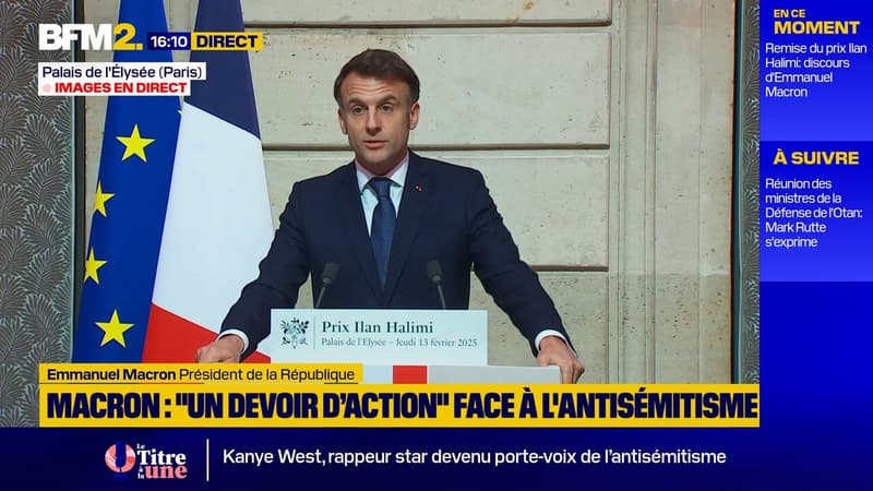 Antisémitisme en France: Macron met en cause 