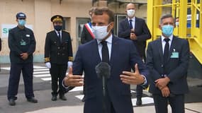 Emmanuel Macron, le 28 août 2020