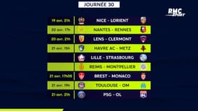 Ligue 1 : Le programme tv complet de la 30e journée
