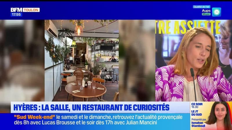 Dans votre assiette du jeudi 9 janvier - Hyères : La Salle, un restaurant de curiosités