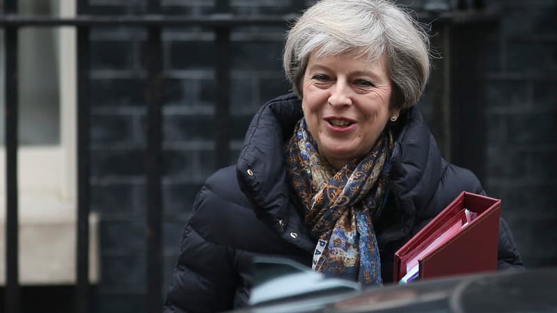 Theresa May, Première ministre britannique. 