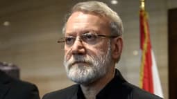 Ali Larijani, chef du Conseil de sécurité d'Iran, au Liban, le 13 août 2025. 