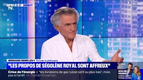 Bernard-Henri Lévy, à propos de Ségolène Royal: "Il faut qu'elle se dédise, qu'elle s'excuse"
