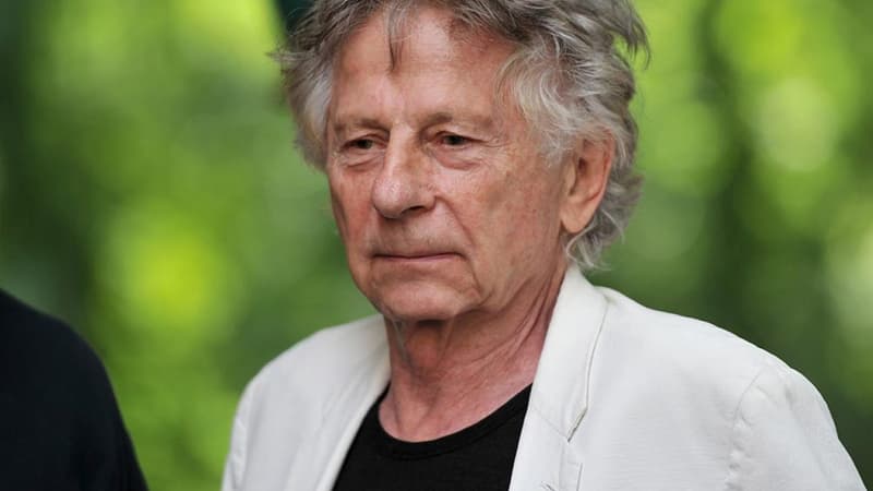 Le cinéaste franco-polonais Roman Polanski en août 2016 à Chanceaux-près-Loches pour La forêt des livres, "le Woodstock de la littérature"