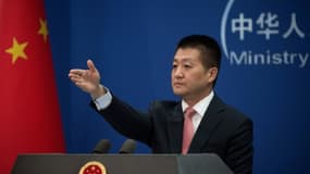 Le porte-parole du ministère chinois des Affaires étrangères Lu Kang le 13 juillet 2016 à Pékin