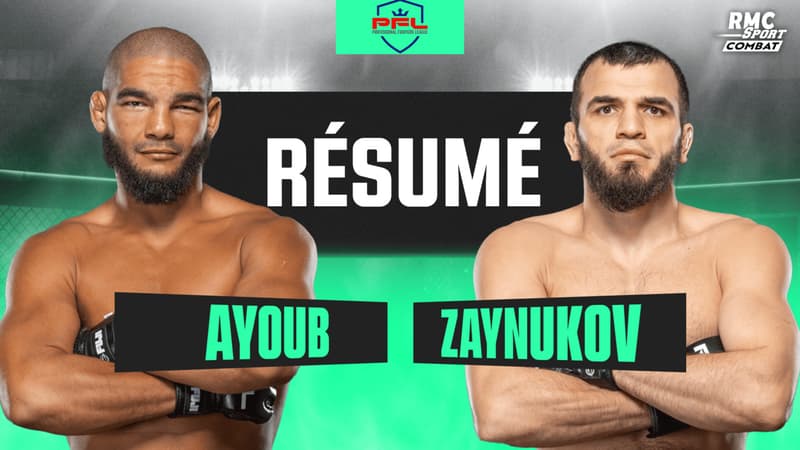 Résumé PFL : Ayoub enchaînera-t-il face au protégé de Nurgamomedov, le Russe Zaynukov ?