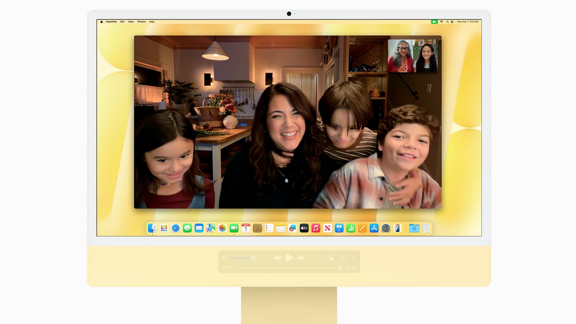 La caméra centrée améliorée fait son apparition sur l'iMac 2024 avec puce M4