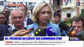 Violences urbaines: Valérie Pécresse au chevet des communes d'Île-de-France