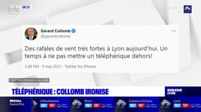 Gérard Collomb ironise sur le projet de téléphérique à Lyon