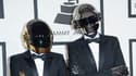 Daft Punk aux 56e Grammy Awards à Los Angeles le 26 janvier 2014