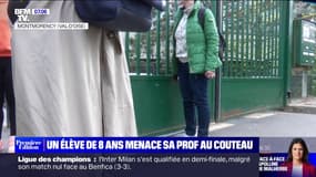 Val-d'Oise: un élève de 8 ans menace sa professeure avec un couteau