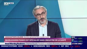 Jean-Baptiste Colson (Nihon Kohden France) : Nihon Kohden France est spécialisé dans l'industrie de la santé - 05/03