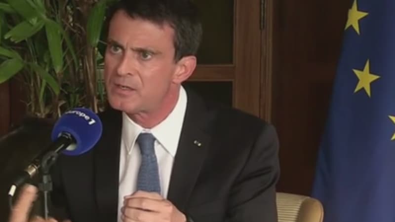 Manuel Valls mardi 24 mai, lors d'un déplacement en Israël.