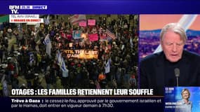 Bernard Kouchner: "Ce que j'espère, c'est que demain les 33 otages seront libérés morts ou vifs"