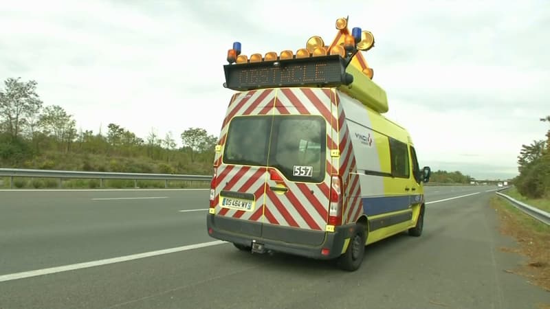 Rhône: un poids-lourd se couche sur les voies de l'A7N vers Condrieu, la circulation en partie coupée (1/1)