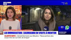 Loi immigration: Darmanin en visite à Menton 