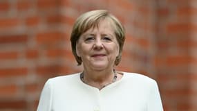 L'ex-chancelière allemande Angela Merkel, le 3 octobre 2021. 